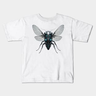 Cyborg Cicada Kids T-Shirt